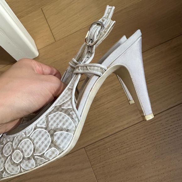 Chanel mesh sling back heels - Picture 7 of 9